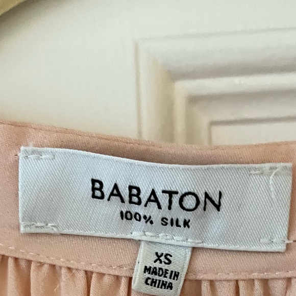 Aritzia Babaton 100% Silk Benedict Shirt Dress - Picture 2 of 3